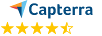 4.7 star review rating for Appointy by Capterra